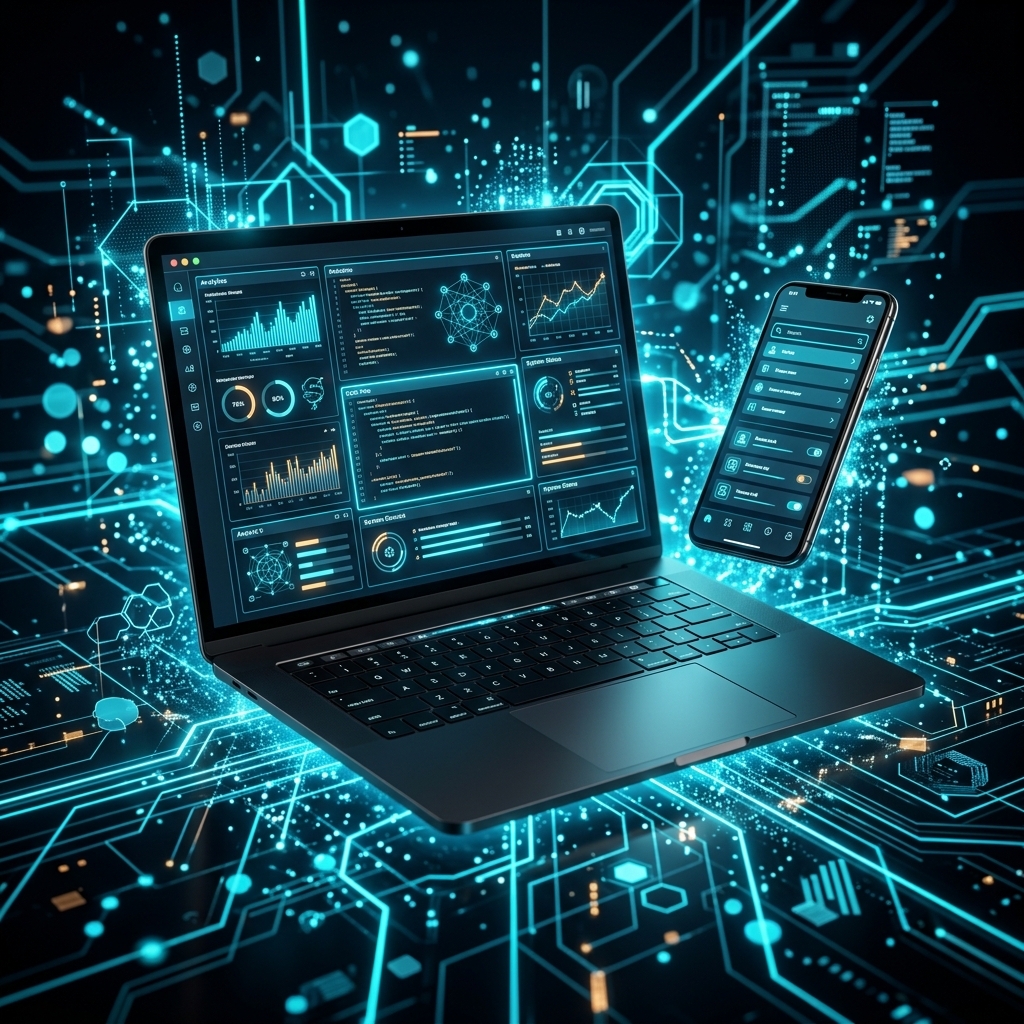 3D laptop με ψηφιακό περιεχόμενο